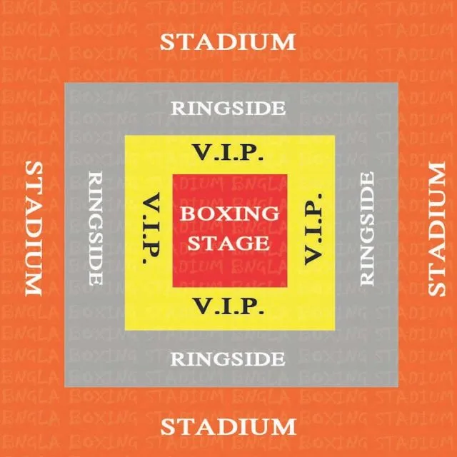 Bangla Boxing Stadium seating map